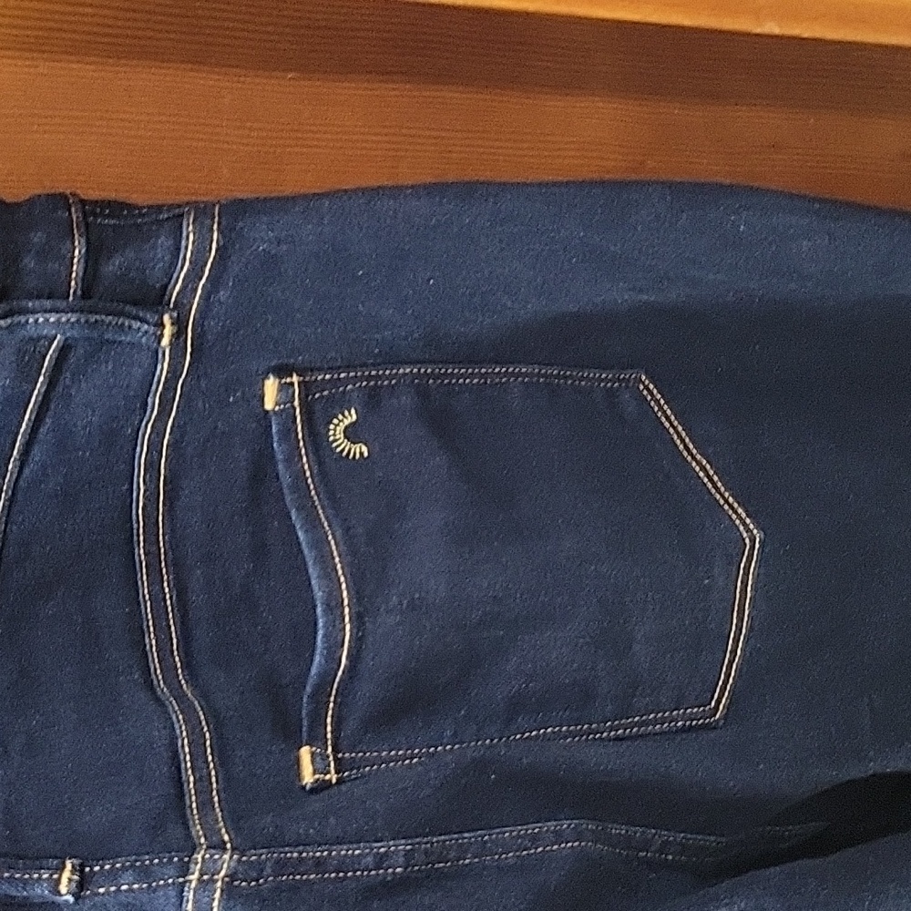 Porter Blue Organic Cotton Bonnie Bibb Classic Blue Denim Overalls - Picture 8 of 13